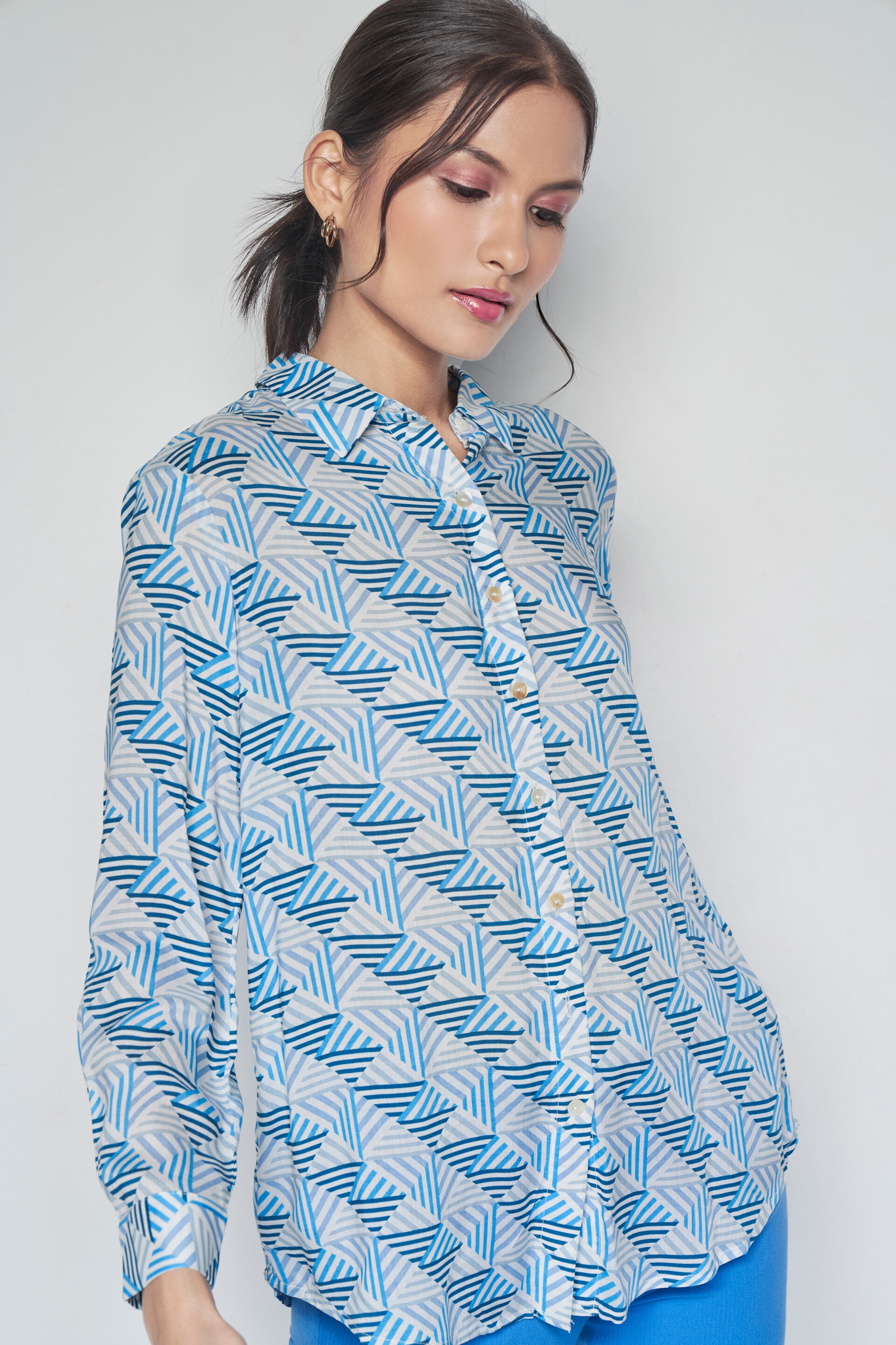 Rachel Shirt, Blue, image 3